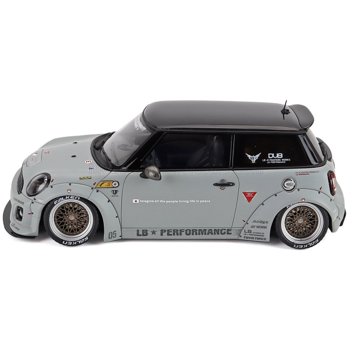 OTTO MOBILE MINI COOPER (R56) LB NATION 2015 - GREY 1/18