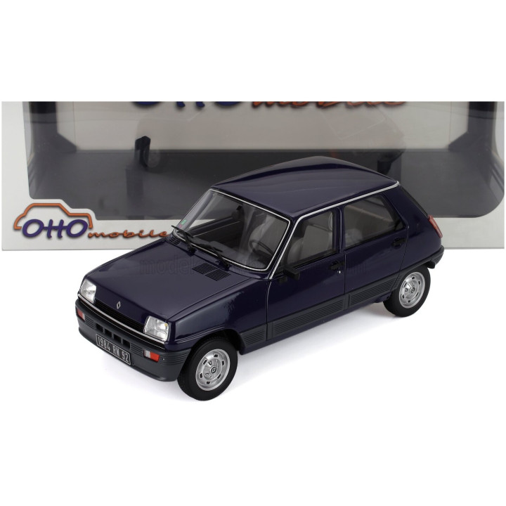 OTTO MOBILE RENAULT R5 GTL 1984 - DARK BLUE 1/18