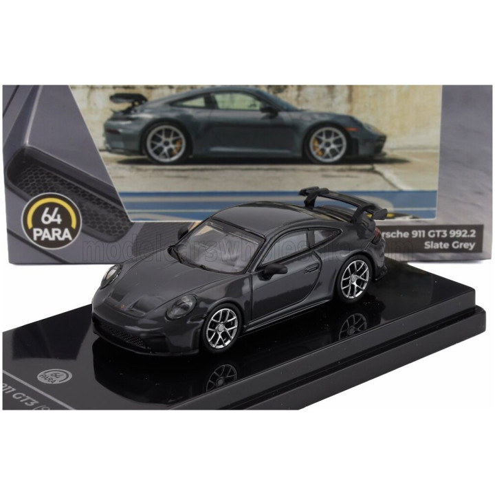 PARAGON MODELS PORSCHE 911 992-2 GT3 COUPE LHD 2025 - GREY 1/64