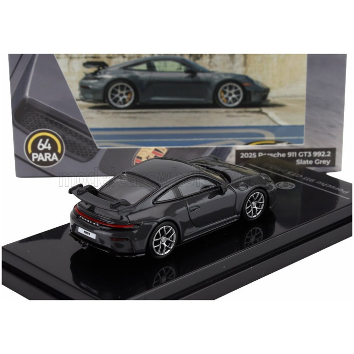 PARAGON MODELS PORSCHE 911 992-2 GT3 COUPE LHD 2025 - GREY 1/64