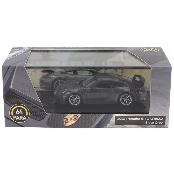 PARAGON MODELS PORSCHE 911 992-2 GT3 COUPE LHD 2025 - GREY 1/64