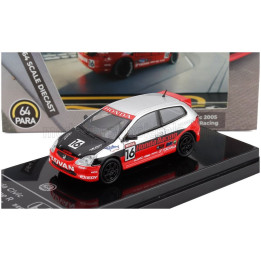 PARAGON MODELS HONDA CIVIC TEAM REALTIM RACING N 16 SEMA 2005 - RED SILVER BLACK 1/64