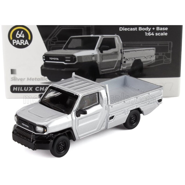 PARAGON MODELS TOYOTA HILUX PICK-UP CHAMP TAMARAW LHD 2025 - SILVER 1/64