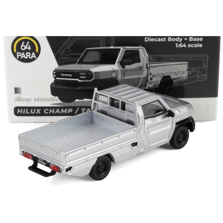 PARAGON MODELS TOYOTA HILUX PICK-UP CHAMP TAMARAW LHD 2025 - SILVER 1/64