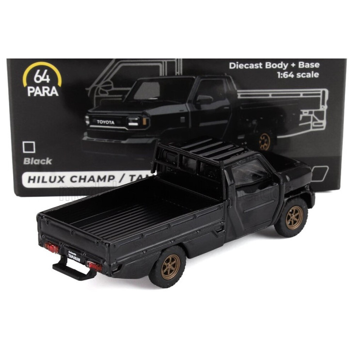 PARAGON MODELS TOYOTA HILUX PICK-UP CHAMP TAMARAW LHD 2025 - BLACK 1/64