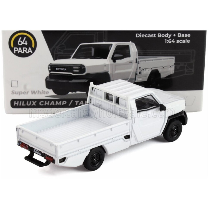 PARAGON MODELS TOYOTA HILUX PICK-UP CHAMP TAMARAW LHD 2025 - WHITE 1/64