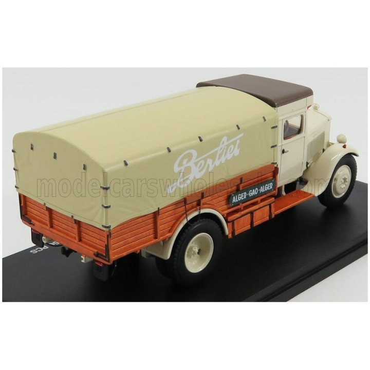 PERFEX BERLIET GDHM TRUCK TELONATO ALGER-GAO-ALGER 1952 - CREAM WOOD 1/43