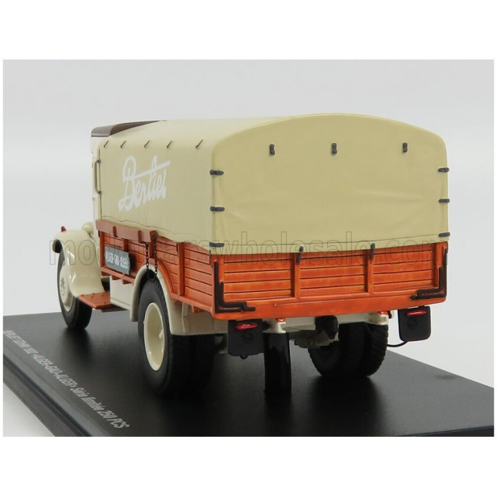 PERFEX BERLIET GDHM TRUCK TELONATO ALGER-GAO-ALGER 1952 - CREAM WOOD 1/43