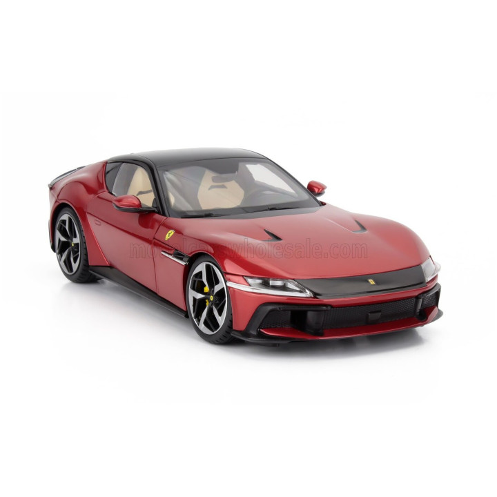 POLISTIL FERRARI 12CILINDRI 2024 - ROSSO IMOLA - RED MET 1/18