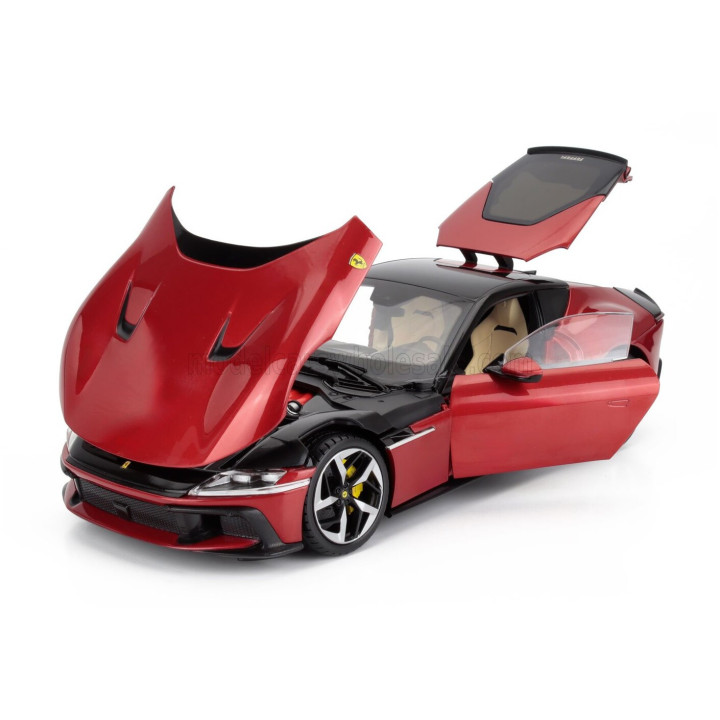 POLISTIL FERRARI 12CILINDRI 2024 - ROSSO IMOLA - RED MET 1/18