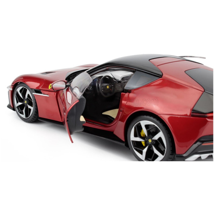 POLISTIL FERRARI 12CILINDRI 2024 - ROSSO IMOLA - RED MET 1/18
