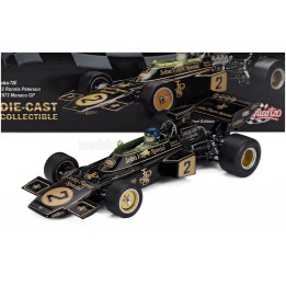 QUARTZO LOTUS F1 72E N 2 WINNER MONACO GP 1973 RONNIE PETERSON - BLACK 1/18