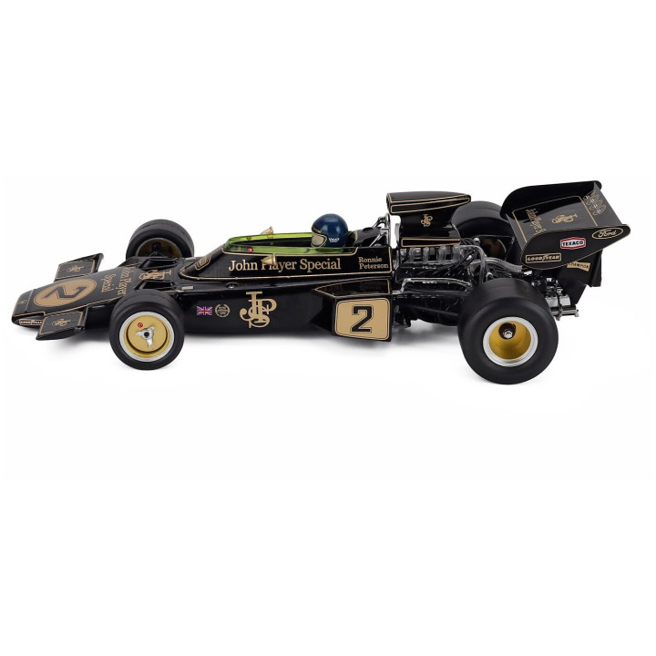 QUARTZO LOTUS F1 72E N 2 WINNER MONACO GP 1973 RONNIE PETERSON - BLACK 1/18