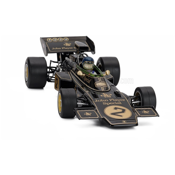 QUARTZO LOTUS F1 72E N 2 WINNER MONACO GP 1973 RONNIE PETERSON - BLACK 1/18