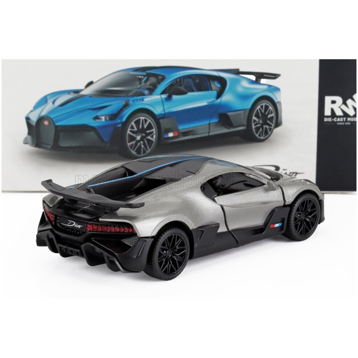 RE EL TOYS BUGATTI DIVO 2020 - GREY MET 1/43