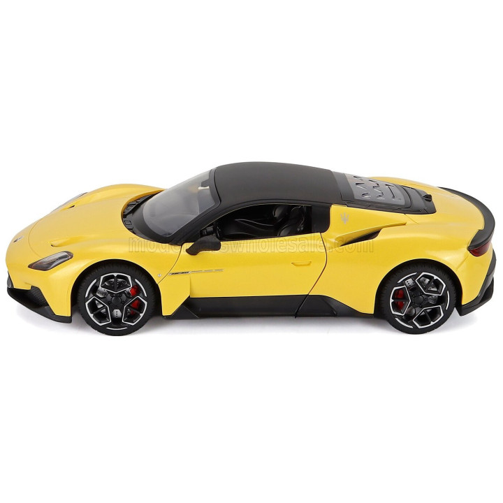 RE EL TOYS MASERATI MC20 2020 - YELLOW BLACK 1/16