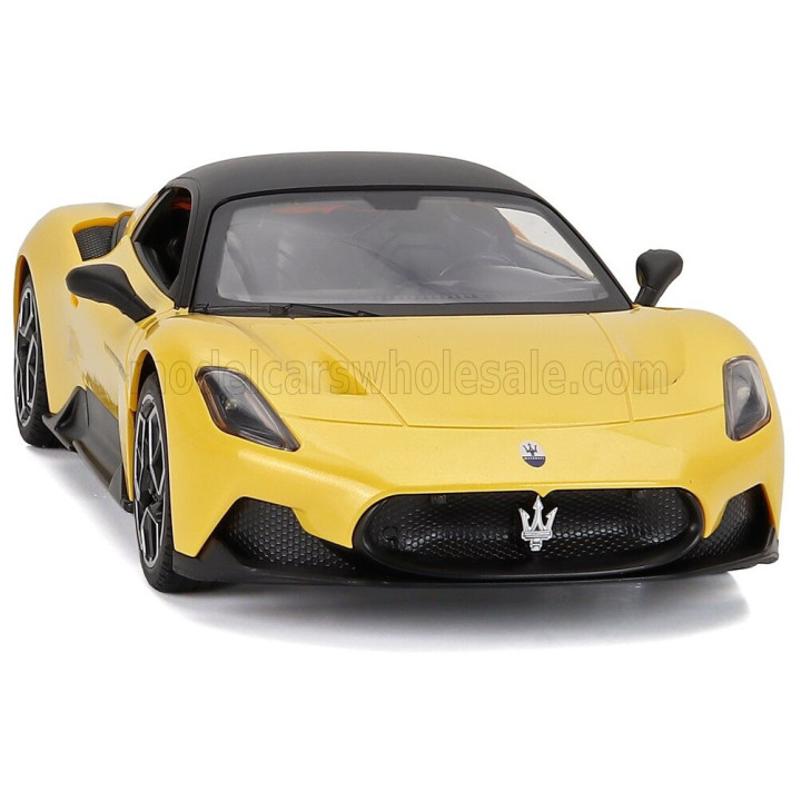 RE EL TOYS MASERATI MC20 2020 - YELLOW BLACK 1/16