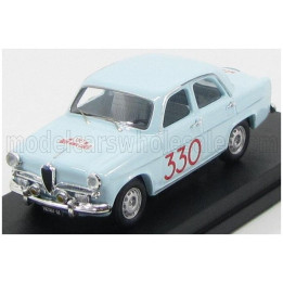 RIO MODELS ALFA ROMEO GIULIETTA TI N 330 RALLY MONTECARLO 1964 PINASCO - SANFILIPPO - LIGHT BLUE 1/43