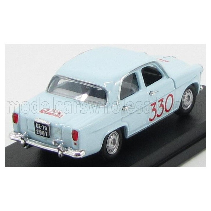 RIO MODELS ALFA ROMEO GIULIETTA TI N 330 RALLY MONTECARLO 1964 PINASCO - SANFILIPPO - LIGHT BLUE 1/43