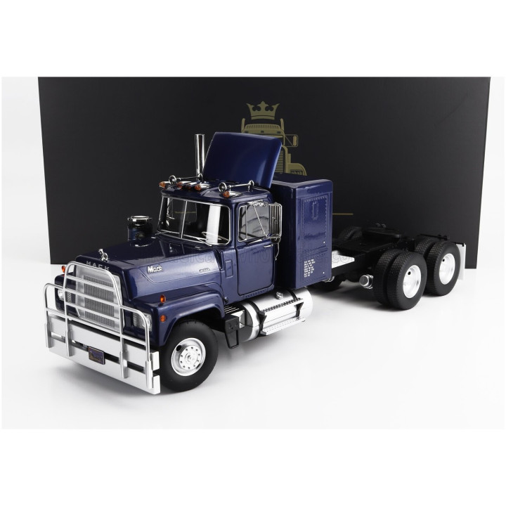 ROAD KINGS MACK RL700L TRACTOR TRUCK 3-ASSI 1974 - BLUE 1/18
