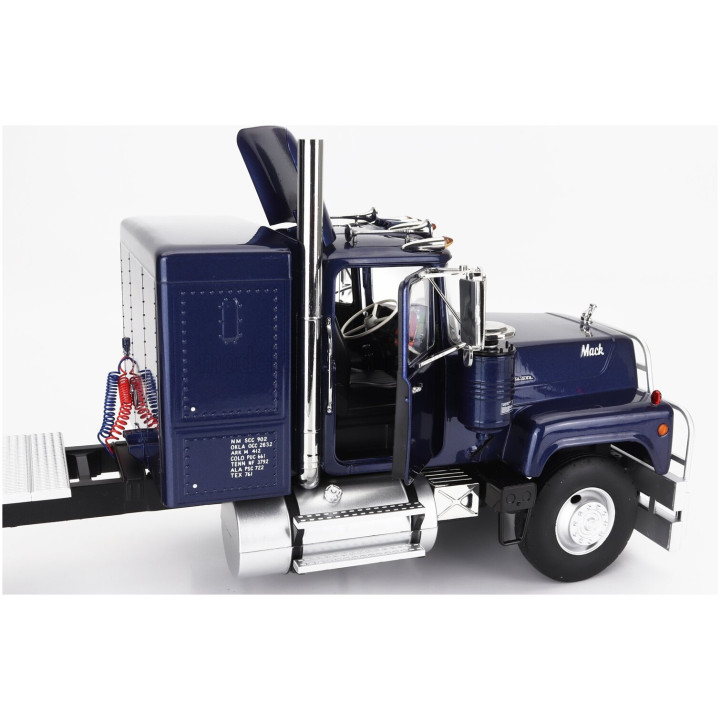 ROAD KINGS MACK RL700L TRACTOR TRUCK 3-ASSI 1974 - BLUE 1/18
