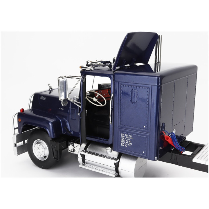 ROAD KINGS MACK RL700L TRACTOR TRUCK 3-ASSI 1974 - BLUE 1/18