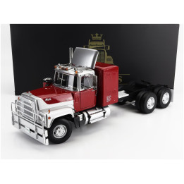 ROAD KINGS MACK RL700L TRACTOR TRUCK 3-ASSI 1974 - RED SILVER 1/18