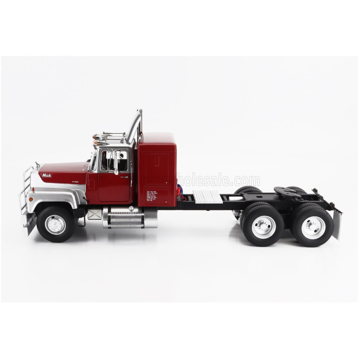ROAD KINGS MACK RL700L TRACTOR TRUCK 3-ASSI 1974 - RED SILVER 1/18