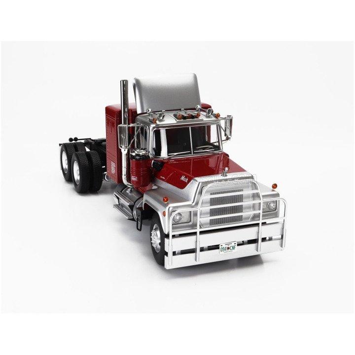 ROAD KINGS MACK RL700L TRACTOR TRUCK 3-ASSI 1974 - RED SILVER 1/18