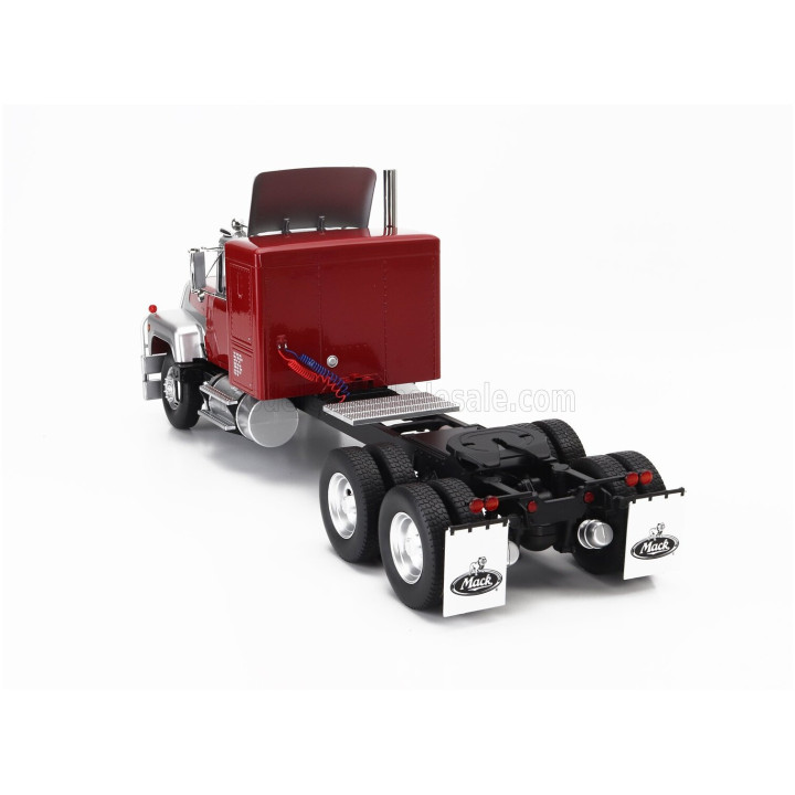 ROAD KINGS MACK RL700L TRACTOR TRUCK 3-ASSI 1974 - RED SILVER 1/18