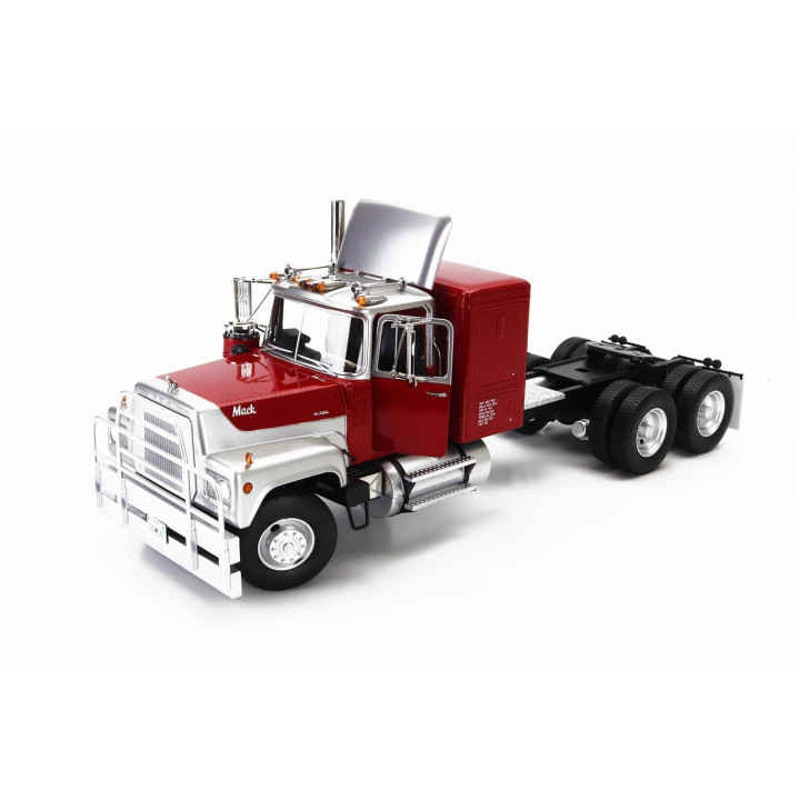 ROAD KINGS MACK RL700L TRACTOR TRUCK 3-ASSI 1974 - RED SILVER 1/18
