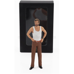 ROAD KINGS FIGURES RUBBER DUCK - WHITE BROWN 1/18