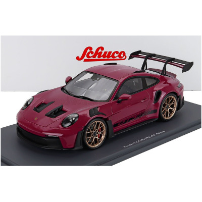SCHUCO PORSCHE 911 922 GT3 RS COUPE 2022 - RUBY RED 1/18