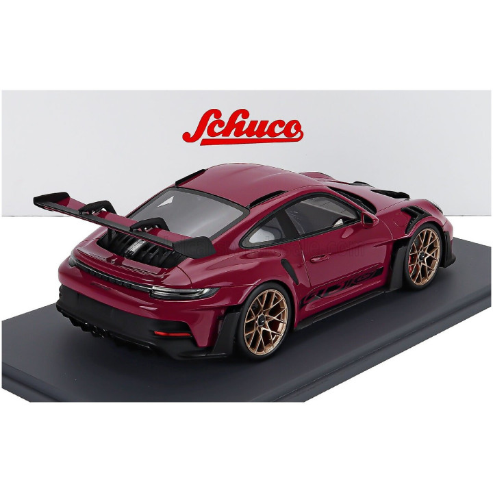 SCHUCO PORSCHE 911 922 GT3 RS COUPE 2022 - RUBY RED 1/18