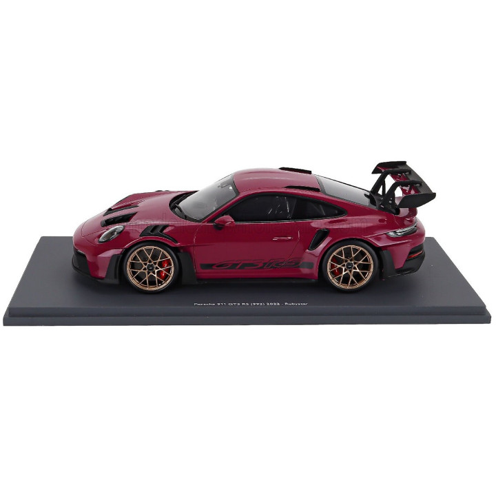 SCHUCO PORSCHE 911 922 GT3 RS COUPE 2022 - RUBY RED 1/18