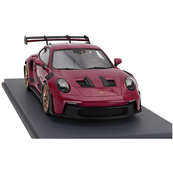 SCHUCO PORSCHE 911 922 GT3 RS COUPE 2022 - RUBY RED 1/18