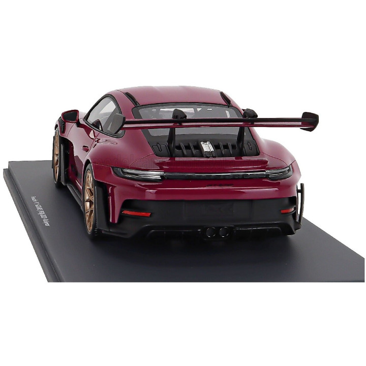 SCHUCO PORSCHE 911 922 GT3 RS COUPE 2022 - RUBY RED 1/18