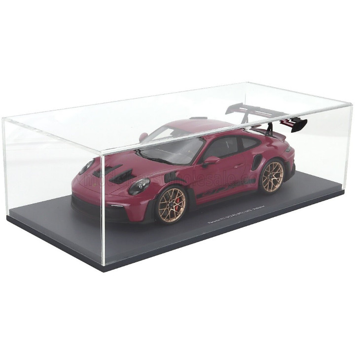 SCHUCO PORSCHE 911 922 GT3 RS COUPE 2022 - RUBY RED 1/18