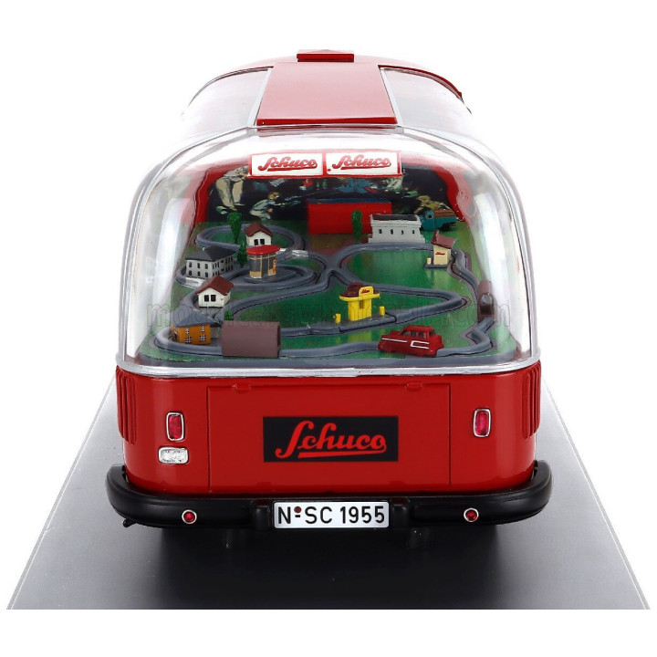 SCHUCO VOLKSWAGEN T1 SCHUCO VARIANTO 1962 - RED BLACK 1/18