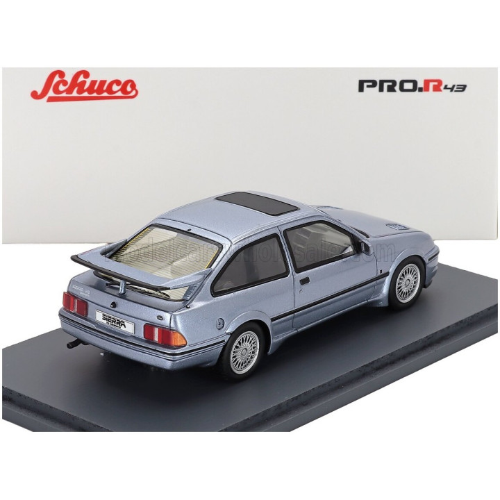 SCHUCO FORD ENGLAND SIERRA COSWORTH 1986 - BLUE GREY MET 1/43