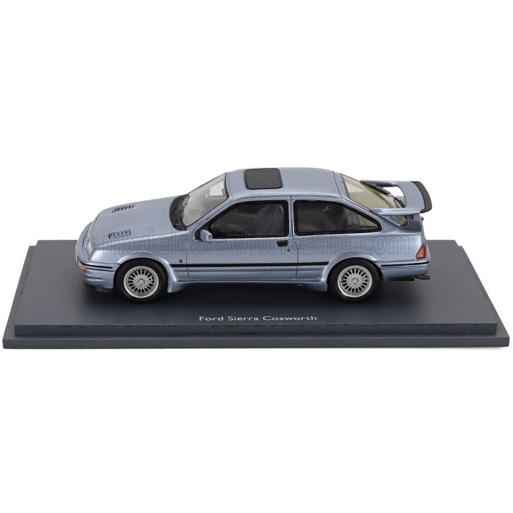 SCHUCO FORD ENGLAND SIERRA COSWORTH 1986 - BLUE GREY MET 1/43