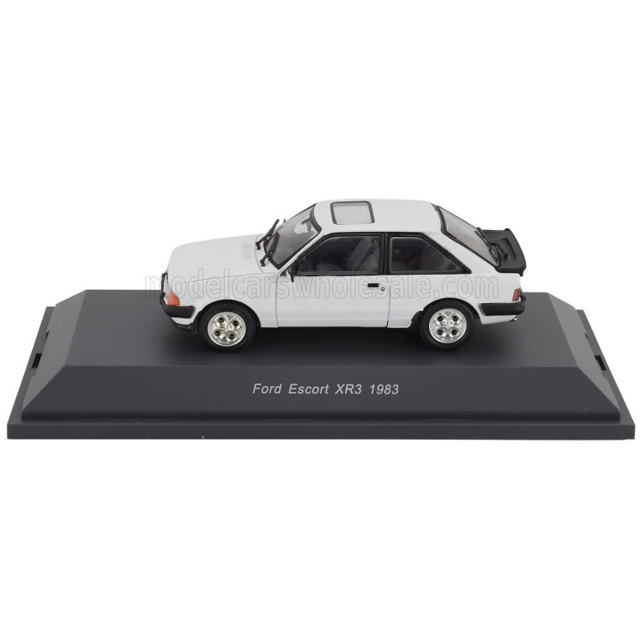 SCHUCO FORD ENGLAND ESCORT XR3i 1.6 1983 - WHITE 1/43