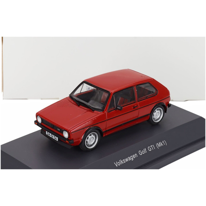 SCHUCO VOLKSWAGEN GOLF GTi MKI 1976 - RED 1/43