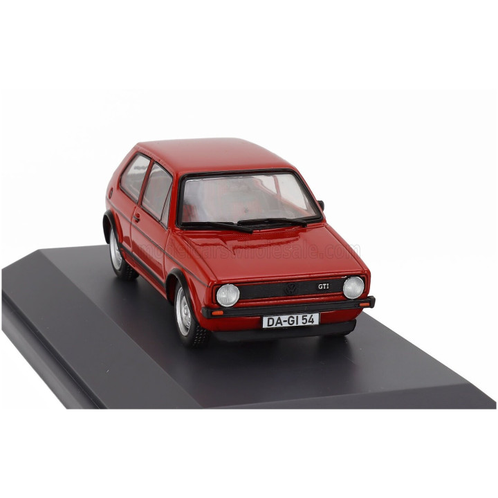 SCHUCO VOLKSWAGEN GOLF GTi MKI 1976 - RED 1/43