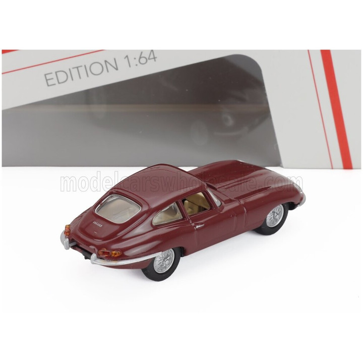 SCHUCO JAGUAR E-TYPE COUPE 1962 - BORDEAUX 1/64