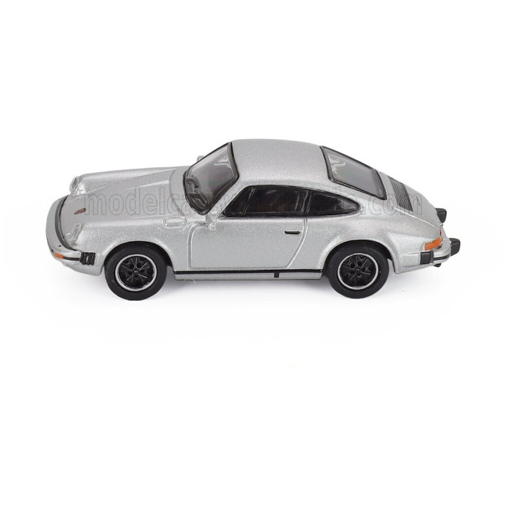 SCHUCO PORSCHE 911 CARRERA 3.2 COUPE 1988 - SILVER 1/87