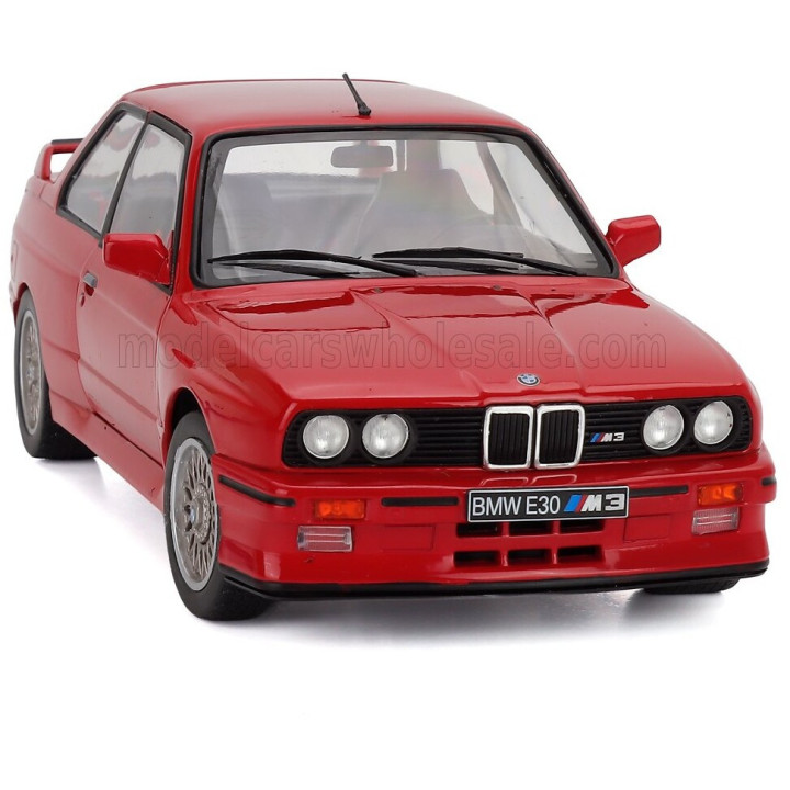SOLIDO BMW 3-SERIES M3 (E30) 1990 - RED 1/18