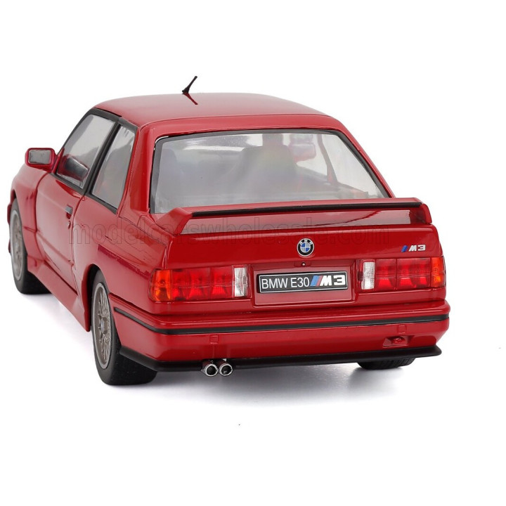 SOLIDO BMW 3-SERIES M3 (E30) 1990 - RED 1/18