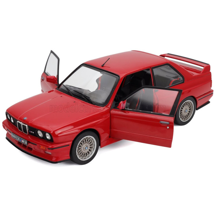 SOLIDO BMW 3-SERIES M3 (E30) 1990 - RED 1/18