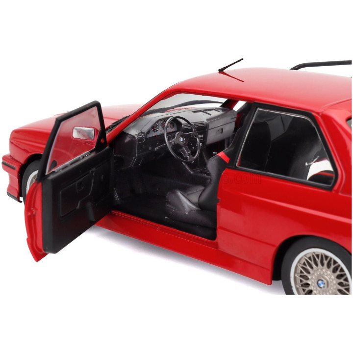 SOLIDO BMW 3-SERIES M3 (E30) 1990 - RED 1/18